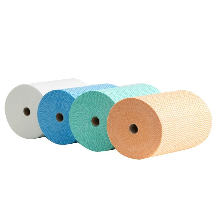 Heavy Duty Industrial Industri Panos Multiuso 28x300m Dry Kitchen Cleaning Wipes Roll For Cleanroom