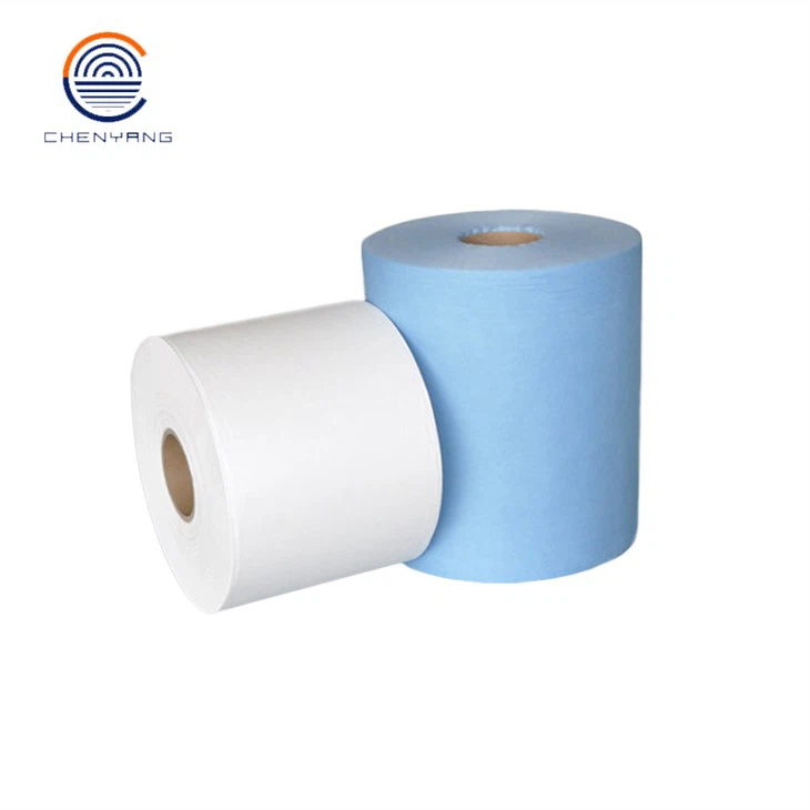 Rotlle de neteja industrial de cel·lulosa de pasta de fusta de gran resistència